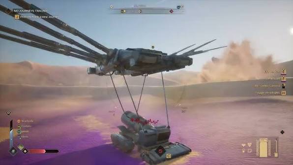 Sandcrawler en Dune: Awakening