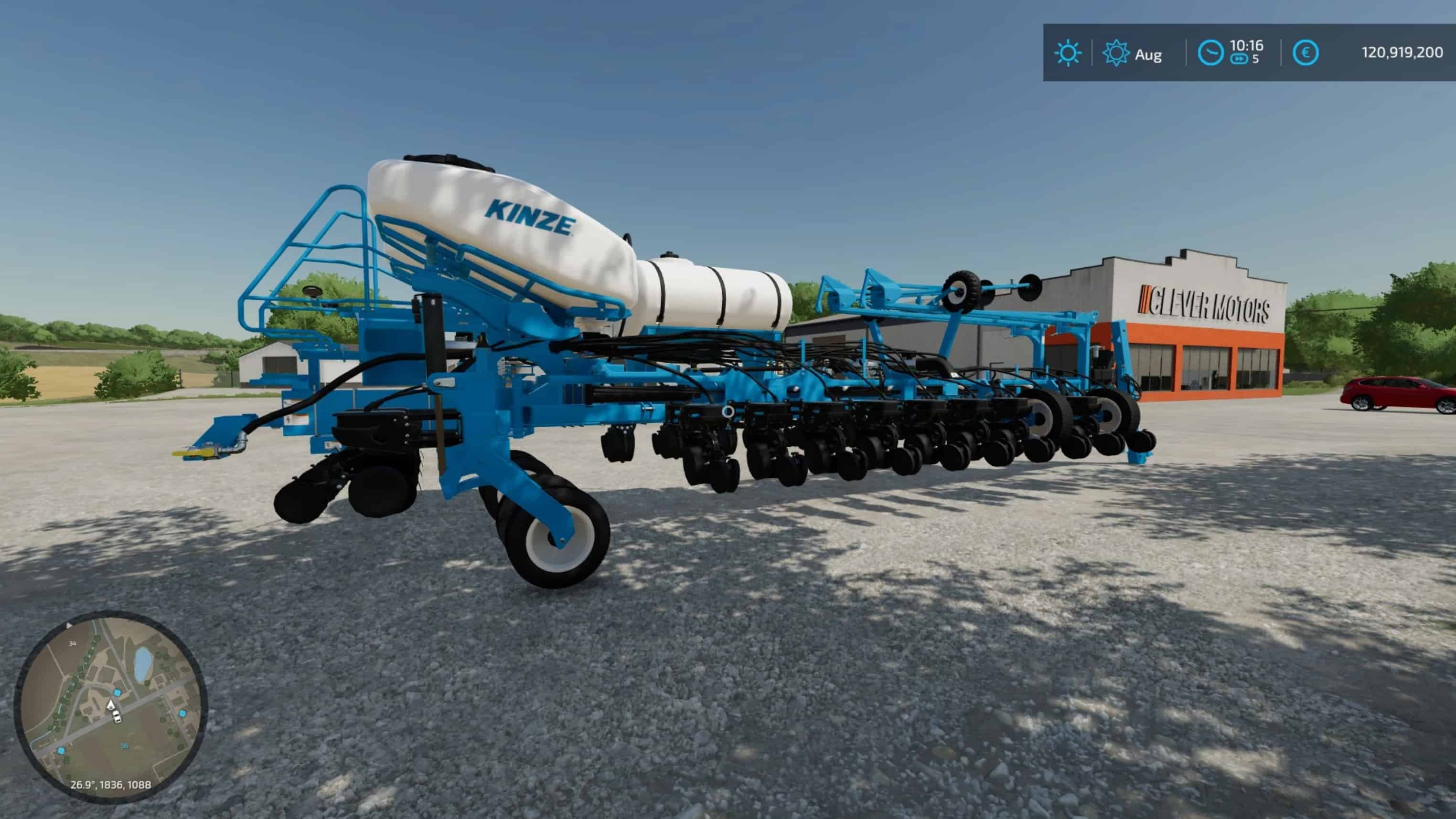 Kinze 4905 Blue Drive