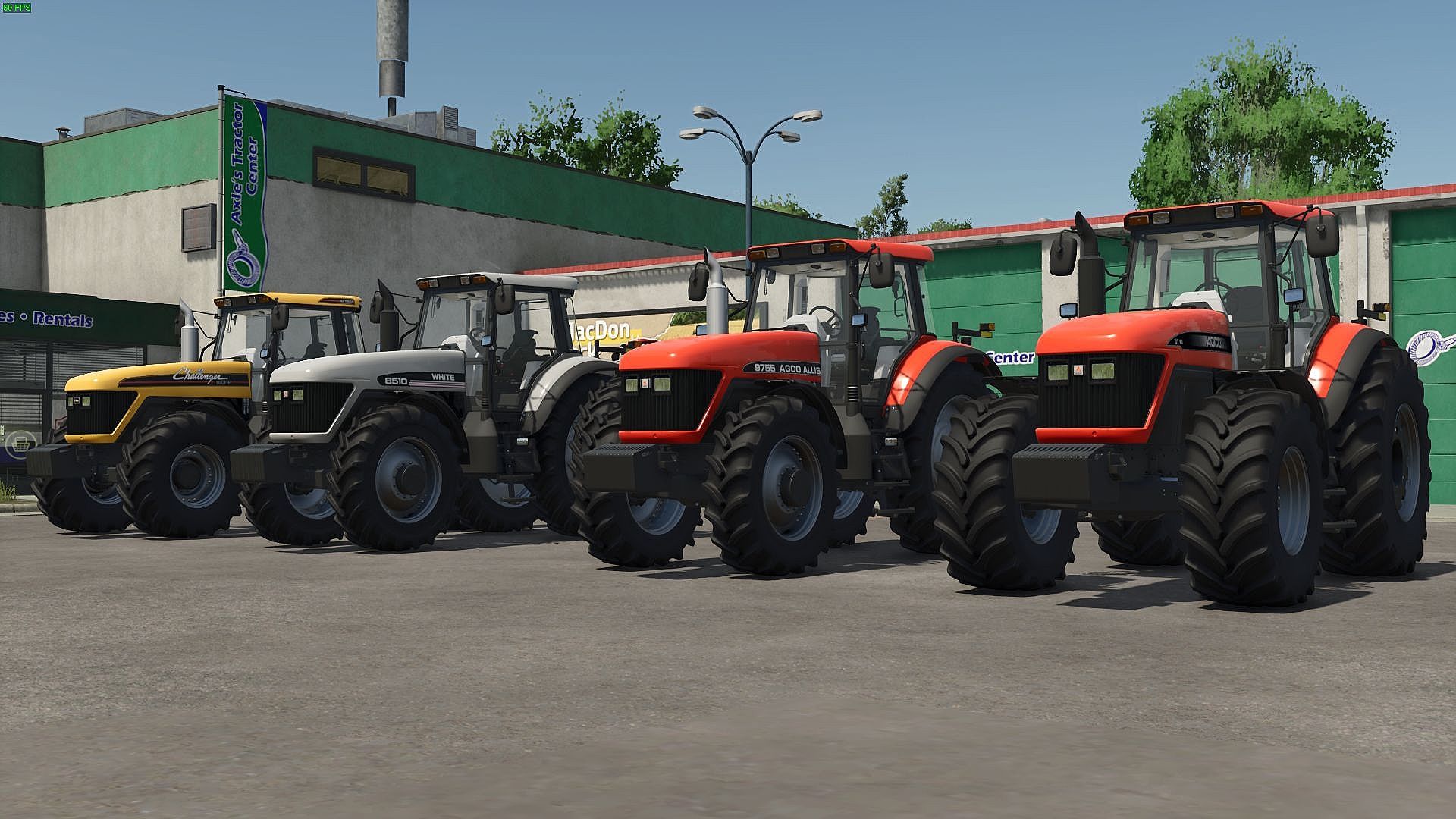 Tractor AGCO White 8010 Series
