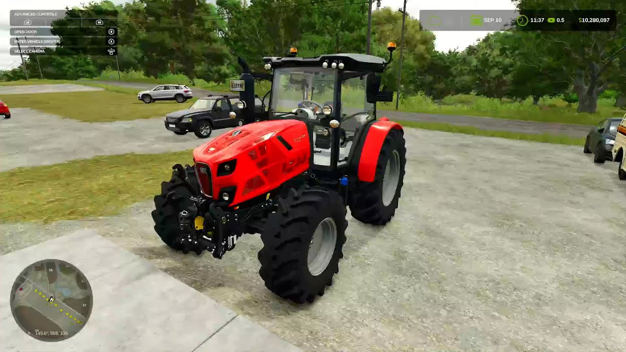 Tractor Same Virtus 135 RVShift