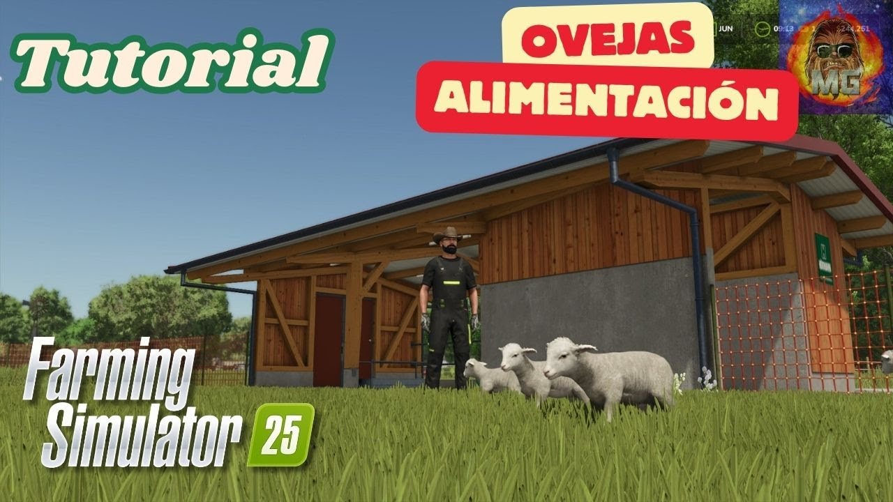 Ovejas en Farming Simulator 25