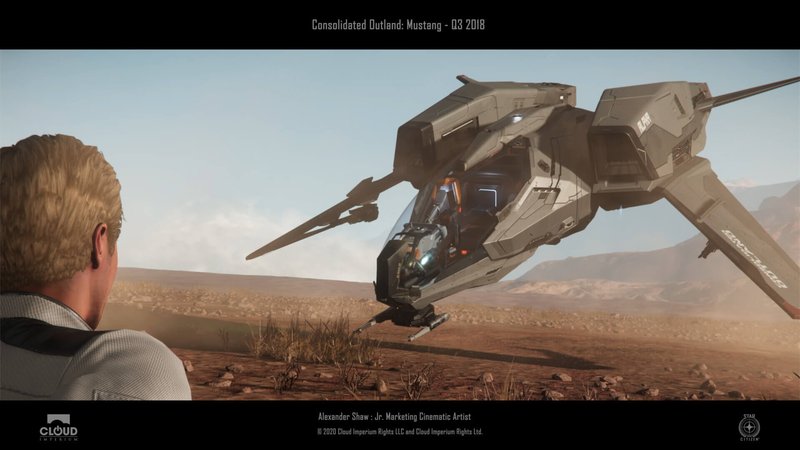 Mustang Alpha de Consolidated Outland